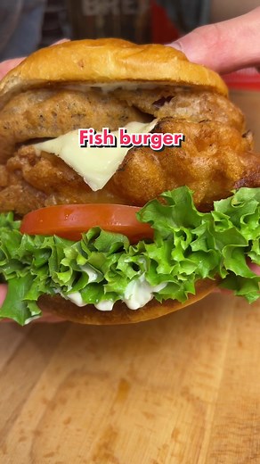 Delicious Haddock Fish Burger Recipe