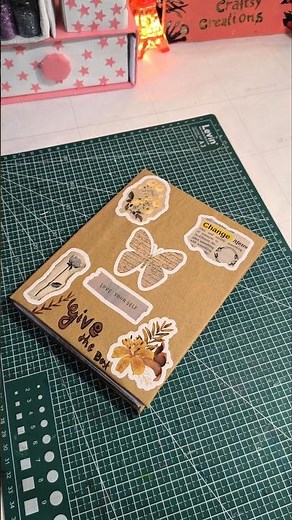 ✨ DIY Vintage Aesthetic Diary | Handmade Diary Ideas 📔🕰️