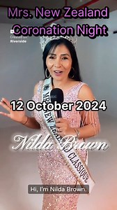 Next Saturday, everyday women from all walks of life will come together to find out who will be the next Mrs. New Zealand, winning the opportunity to compete on the world stages to become the next Mrs. Globe or Mrs. Asia 👑🌏 Nilda Brown, National Director of Mrs. New Zealand 2024 Ltd., created this event to empower women to feel more confident, celebrating self-love and encouraging self-care 💖 This is a black-tie / cocktail dress gala-dinner event and will include live entertainment. Donations