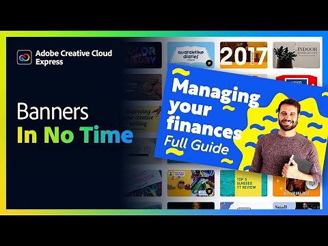 How to Design a Social Media Banner | Adobe Express