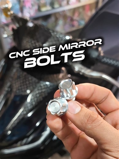 High-Quality CNC Mirror Bolts for Motorcycles