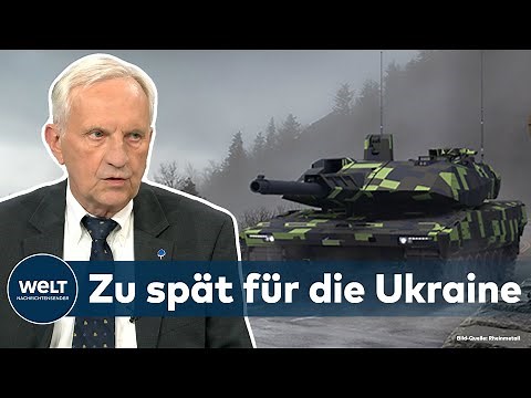 DEUTSCHER SUPER-PANZER: Wittmann - "KF51 Panther" überraschend vorgestellt | WELT Hintergrund