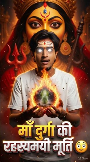 🔥 Maa Durga's Hidden Secret Idol Revealed! 😱You Won't Believe This! 😱🙏#shorts