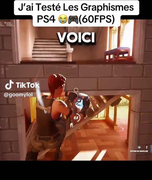 Test des Graphismes PS4 dans Fortnite