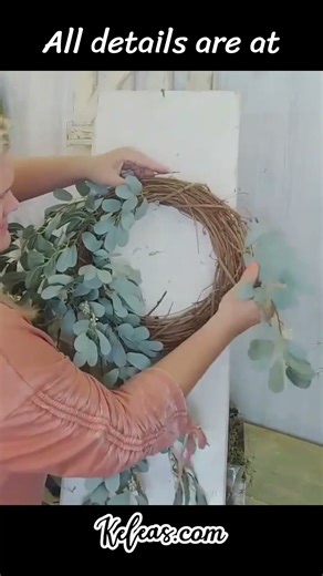 Greenery Cascading Viral Wreath | Step-by-Step DIY