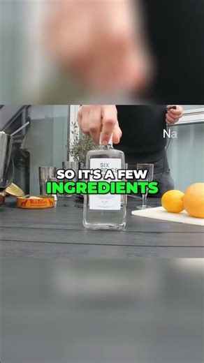 Swedish Fish Cocktail: A Citrusy Delight! #shorts