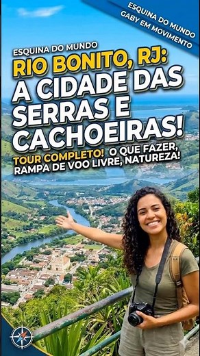 RIO BONITO - RJ - Rampa de Voo Livre, Cachoeiras e História!
