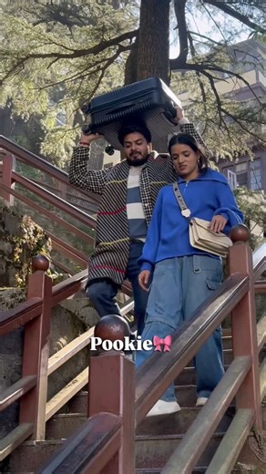 nand❤️ on Instagram: "Pookie Creature Of My Life 🎀 @shub_vibes . . . . #nandiniguleria #shubnandu #couple #couplegoals #couplelove #réel #shubnanduians"