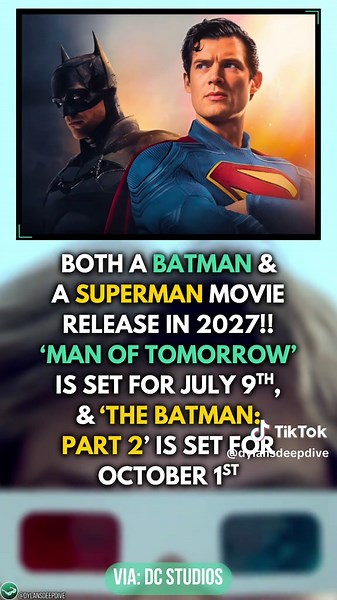 DC Studios might be COOKING for us fans 🥲 @Dylan’s Deep Dive 🤓 #manoftomorrow #superman #thebatmanpart2 #dcstudios #dylansdeepdive Want more CBM news, updates, & theories? Follow @dylansdeepdive & join the nerd talk 🍿🕶️