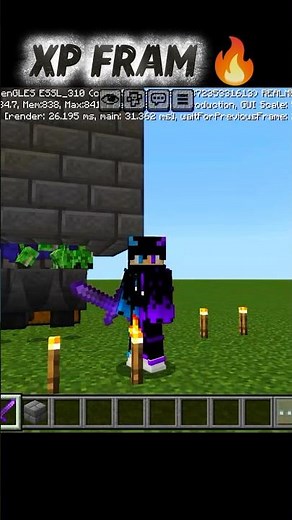 Unlimited XP Farm in 1 Minute! Minecraft 🌟#minecraft