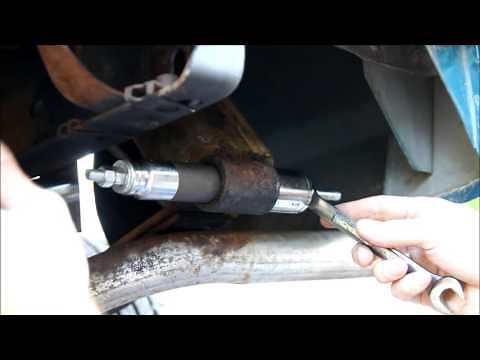How to press in Leaf spring bushing in 92 Ford Ranger