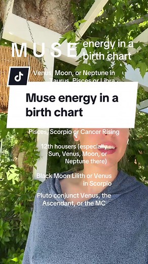 Muse Energy in the Birth Chart: Key Porous Placements