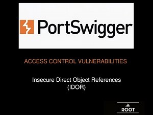 Insecure direct object references
