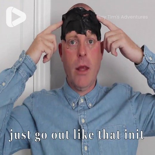 Tiny Tim tries a charcoal face mask and the result is hilarious! Tiny Tim's Adventures | IGV