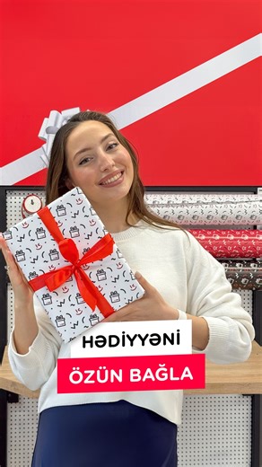 Kontakt Home on Instagram: "Hədiyyəni özün hazırla🎁 İstədiyin məhsulu seç, mağazada ayrılmış xüsusi zonada onu öz əllərinlə ödənişsiz paketlə🥰 Son toxunuş səndən olsun❤️ ☎️ *6060 #kontakt #sevindirir"