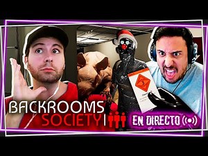 🔴Los ENEMIGOS MAS PELIGROSOS en BACKROOMS SOCIETY con FARGAN