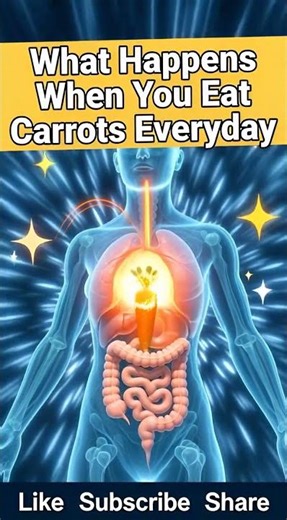 What Happens When You Eat Carrots | Carrots Benefits | 3D Animations #carrot #eating #healthyfood
