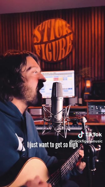 Stickfigure Singer-Songwriter Acoustic Studio Session