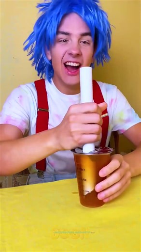 The Ultimate GIANT Straw Challenge! 😆🥤