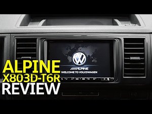 Alpine X803D-T6R Review - The Best Transporter T6 Stereo Upgrade!