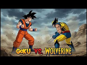 Goku vs wolverine… It Ends With ONE Punch 💥 ✅