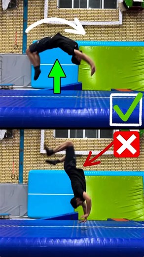 ‎آموزش پارکور/بدنسازی‎ on Instagram: "How to back handspring 🔥😍 #filip #back_filip #parkour#gymnastics"