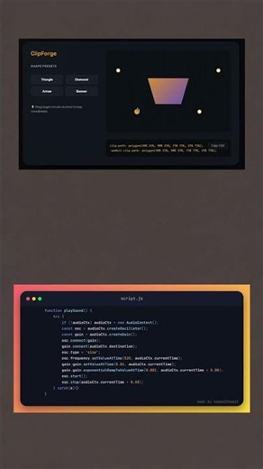How to Make a CSS Clip-Path Shape Generator in JS 🎯 💻 ✨
