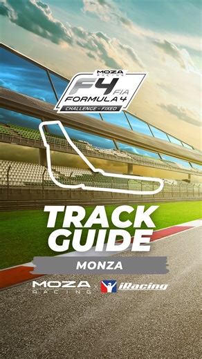 The iconic Monza is ready for you to conquer. Let's start the hot lap! #MOZA #MOZARacing #SimRacing #FIA #iRacing #Esports #F4 #Motorsport #trackguide #tutorial #Fixed #monza | MOZA Racing