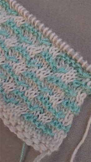 Two color knitting pattern for ladies/gents and baby sweaters