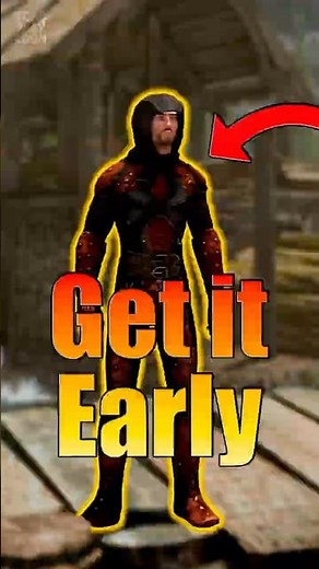 How to get Skyrim's best ASSASSIN armor #gaming #skyrim #shorts
