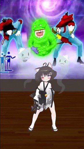 Vrchat just dance Ghostbusters Song by Ray Parker Jr.