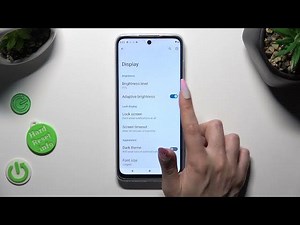 How To Turn On Off Auto Brightness On Motorola Moto G32