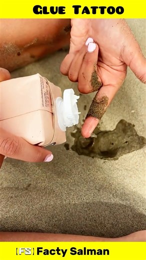 മണ്ണും പശയും ചേർത്ത് കയ്യിൽ Tattoo വരച്ചാലോ 😱🤯 | Mud Tattoo Art With Glue 😨💀 |