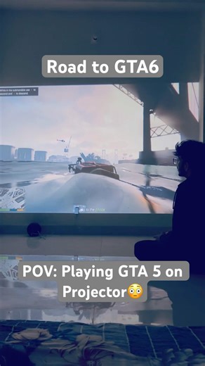 Bed Gaming Setup Hits Different 🔥 #gta5 #gta6 #gta #gta6leaks #funny #ps5 #ariesarpit