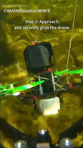 Drone fell into the water? An underwater drone can help! #rov #drone