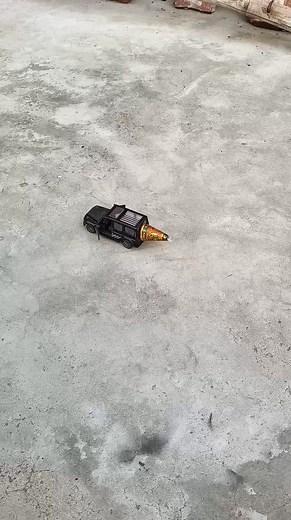 Car vs fireworks #fireworks #reel | Amezing creckers