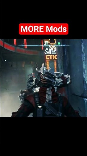 Shredder epic destruction Arkham knight Mod #shorts