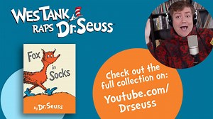 Guess what we've just put up on the official Dr. Seuss Youtube channel!!! From Fox in Socks to The Lorax, check out the full collection of @wes_tank raps @drseuss videos on https://www.youtube.com/drseuss #Foxinsocks #westank #drseuss #youtube | Dr. Seuss