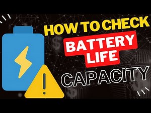 Laptop Battery Life Dying? Check Design Capacity & Full Charge Capacity Easily!