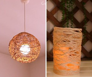 102K views · 747 reactions | Scopri come realizzare dei paralumi con lo spago per dar vita ad un'atmosfera...magica! ✨ | Creativo | Facebook