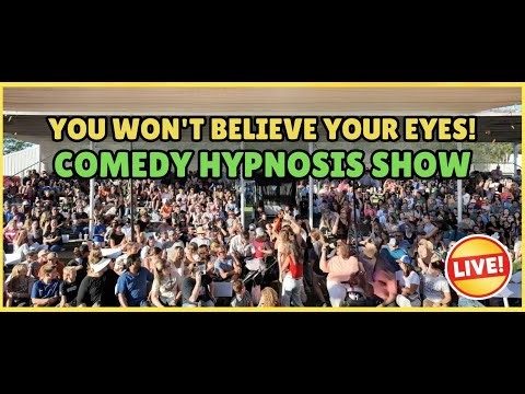 Comedy Hypnotist At The State Fair