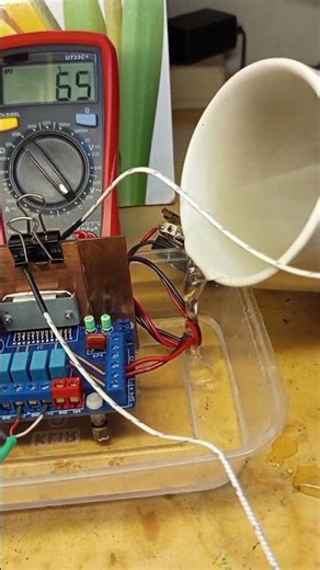 How to degrease the temperature of a power amplifier with demineral water