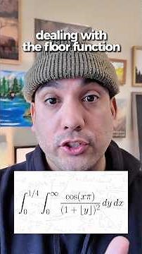 Studying the floor function #mathematics #calculus #integralmaths