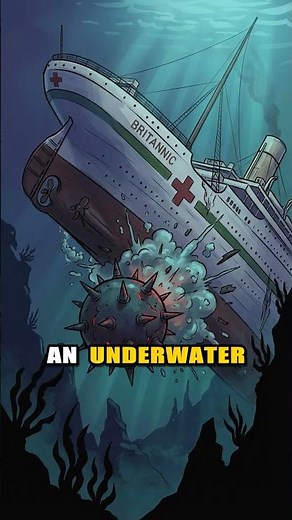 How did a WWI hospital ship sink?