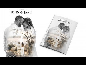 Gimp Tutorial: Wedding Album Cover in GIMP