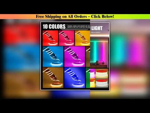 IP68 Waterproof COB LED Strip Light 12V Flexible LED Neon Tape 320LEDs High Density Linear