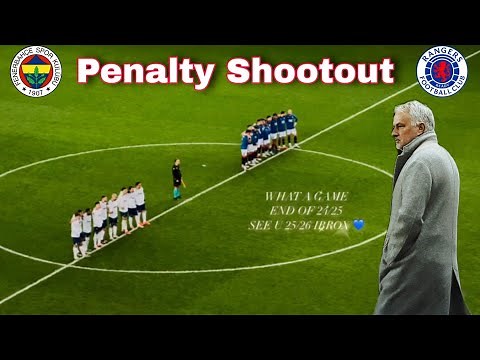 🔵🟡 Rangers Vs Fenerbahce Penalty Shootout & EXTENDED HIGHLIGHTS | Europa League 2025