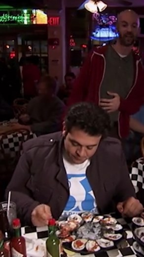 Man V. Food might have ruined this food for Adam Richman. #manvfood #adamrichman #eating | Mashed