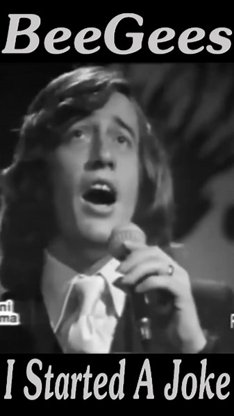 Robin Gibb “I Started A Joke” 1972 Bee Gees Italy