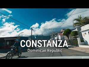 Constanza, Dominican Republic 🇩🇴 4K | Driving Through the Streets (Ultra HD Tour)